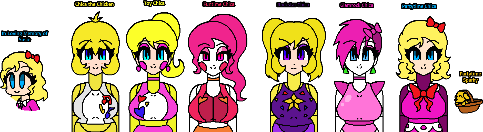 Colors Live - Funtime Chica by RWpink