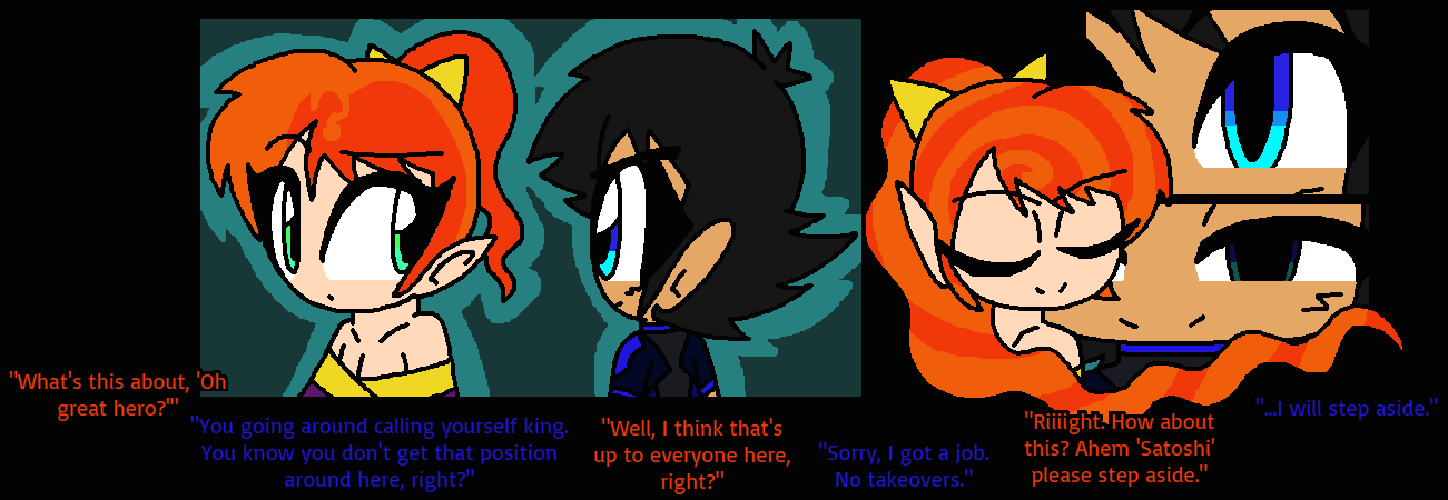 Anime Not: The King and the Hero by Hypno-Scream on DeviantArt