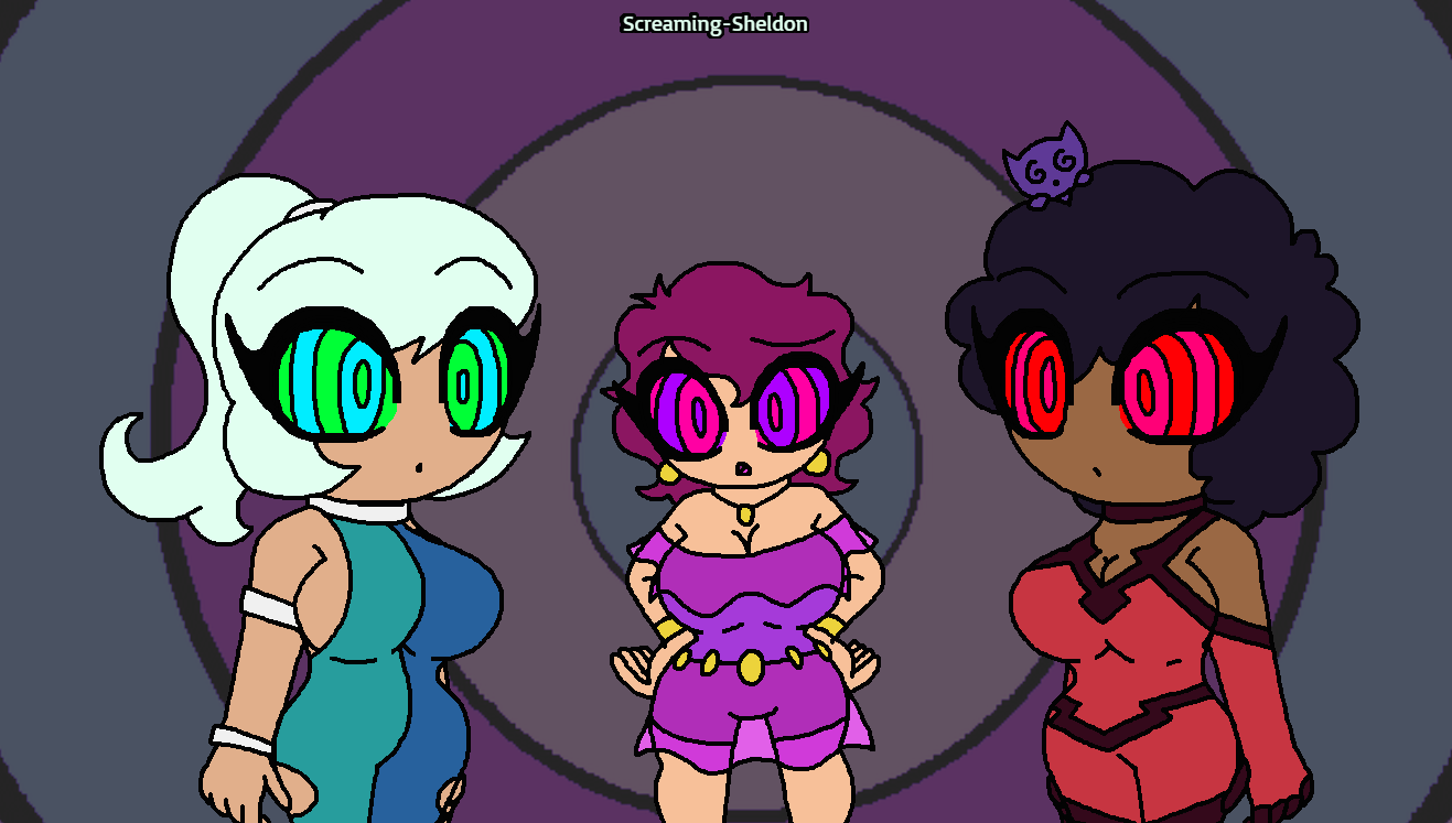 Mesmerized Background Girls by Hypno-Scream on DeviantArt