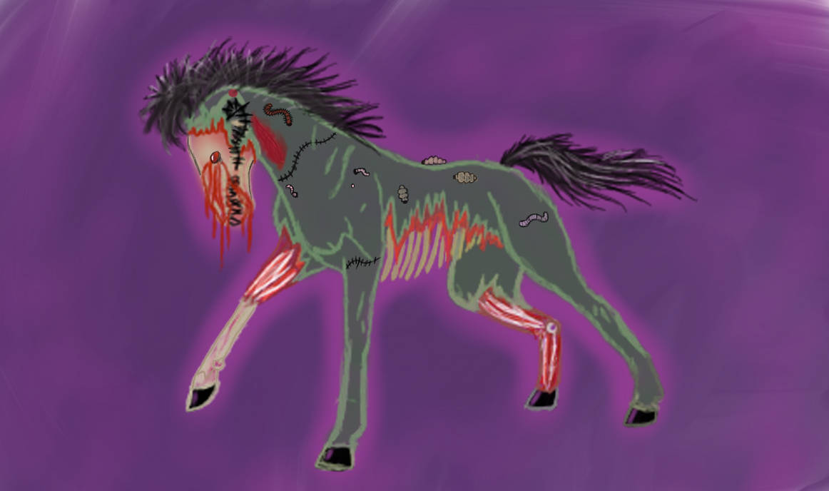 Zombie horse by UnnamedRevMinecraft on DeviantArt