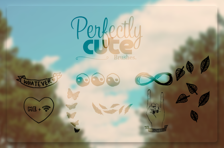 Perfectly Cute Brushes || Agus.