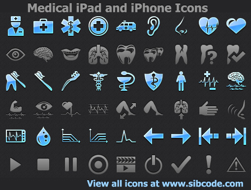 Medical iPad and iPhone Icons 2011.2