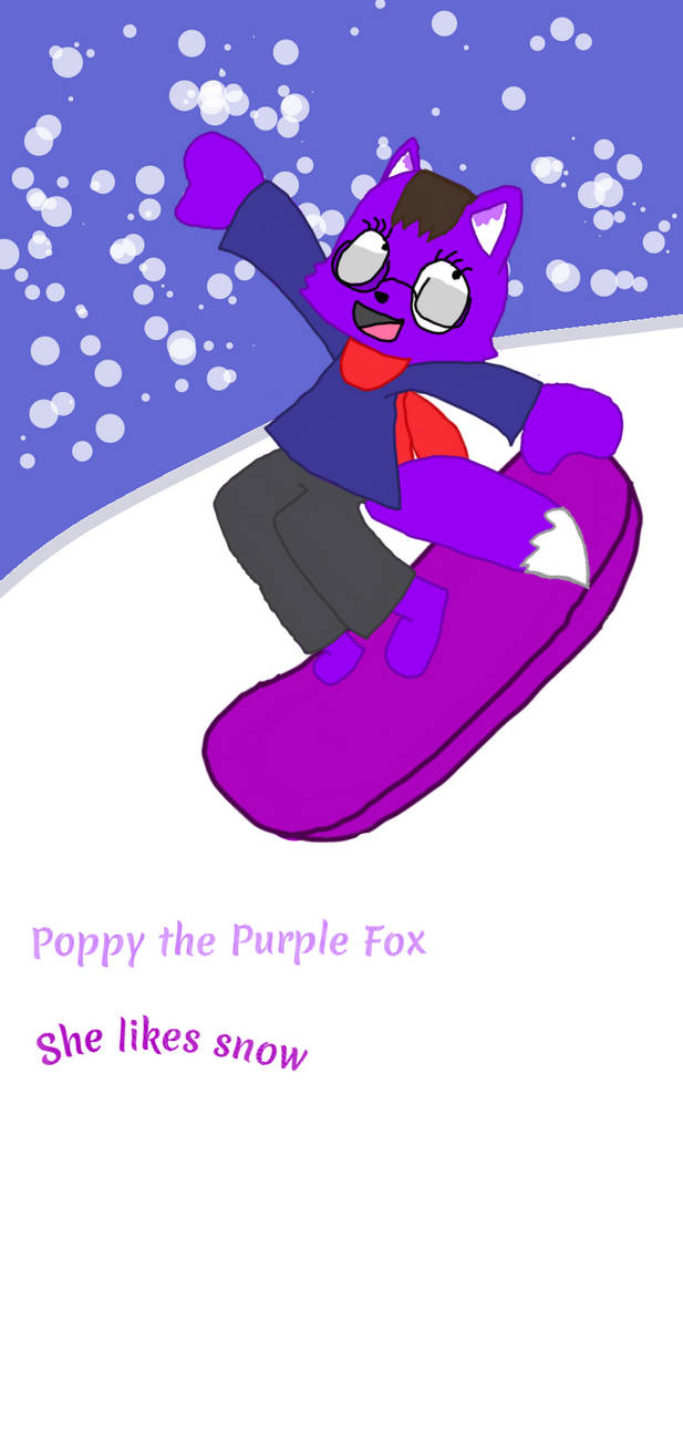 Poppy in the Snow by poppyraps on DeviantArt
