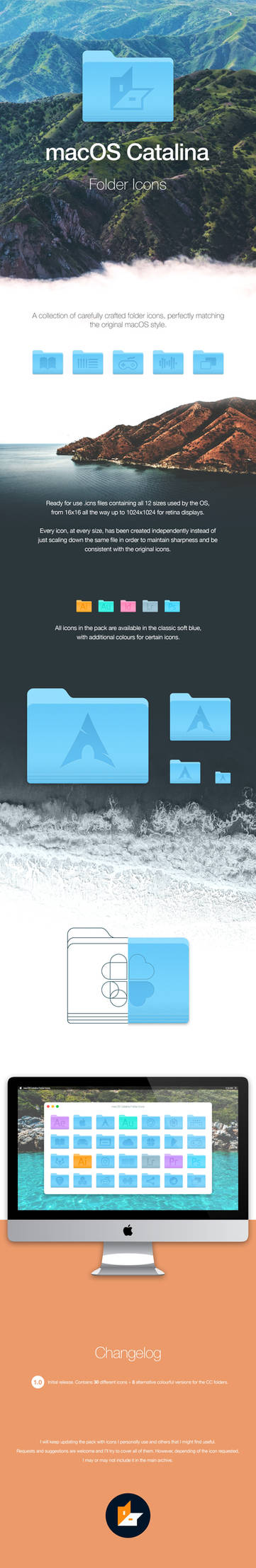 macOS Catalina Folder Icons