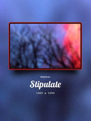 Stipulate