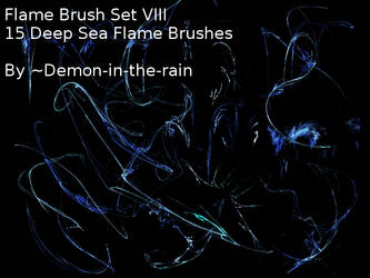 Flame-Glow Gimp Brushes-Set VIII