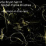 Flame-Glow Gimp Brushes-Set IX