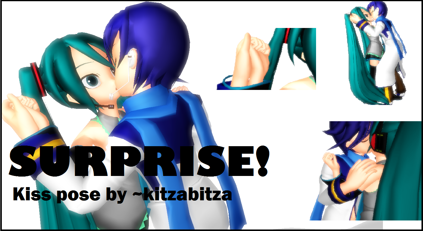 MMD UsFem!Uk kiss (Pose ) png