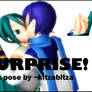 'Surprise' Kiss Pose MMD - Download