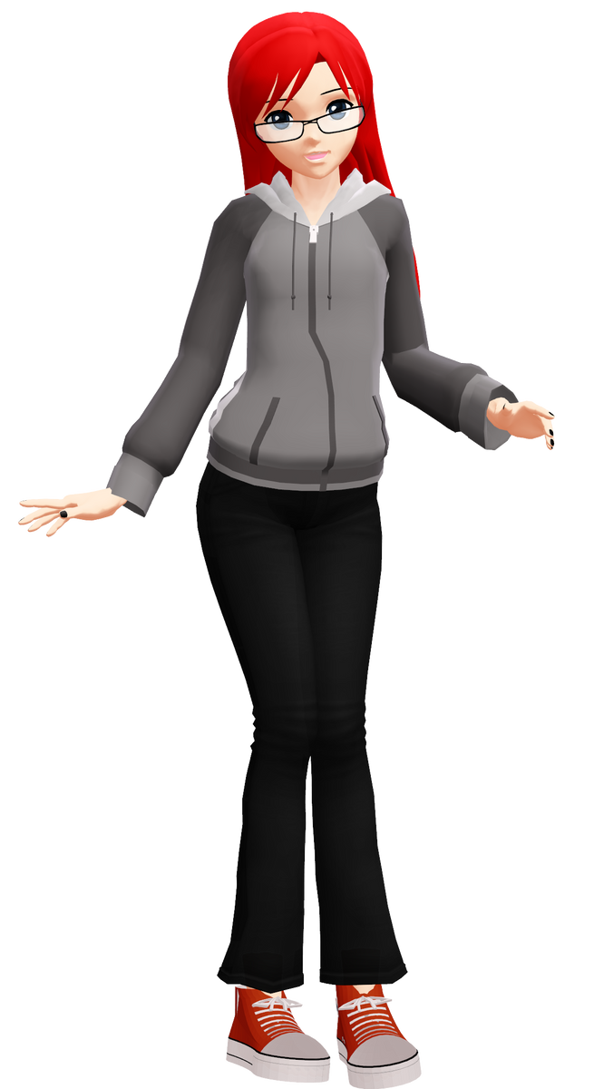 MMD Model Request - Self Model (xKingOfTimex) by kitzabitza on DeviantArt
