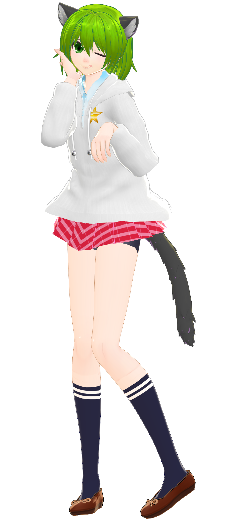 MMD Sakuro-Neko Gumi by kitzabitza on DeviantArt