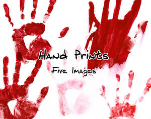 Bloody Hand Prints Pack