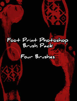 Footprints Photoshop Brushes