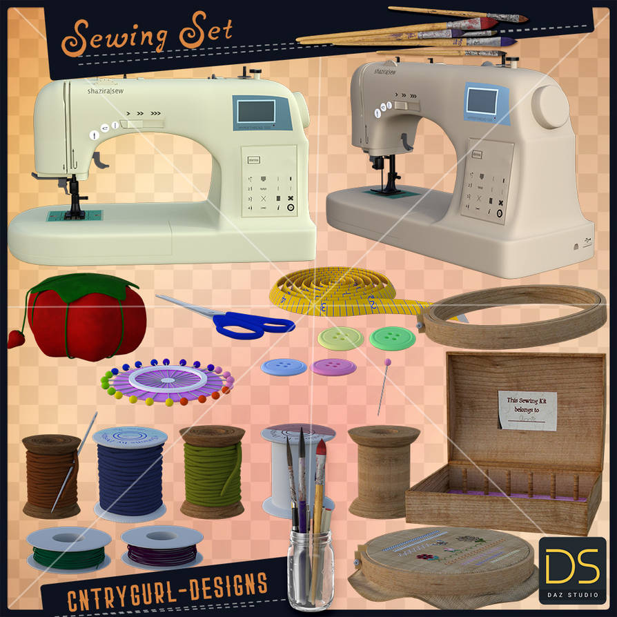 Sewing Set by CntryGurl-Designs on DeviantArt