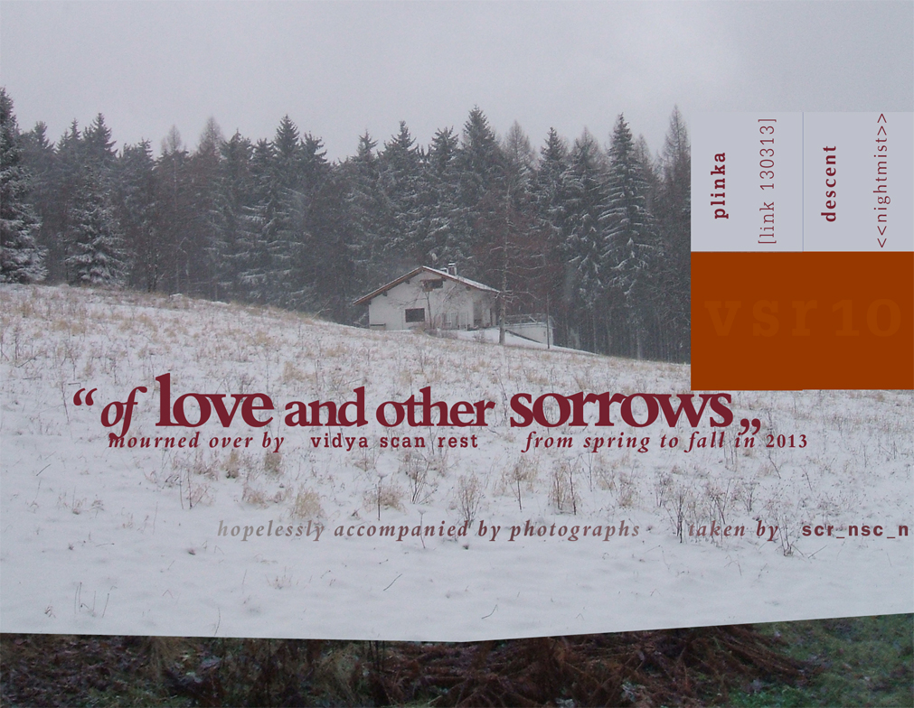 VSR_10_of love and other sorrows