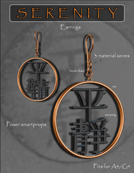 Serenity Chinese Earrings