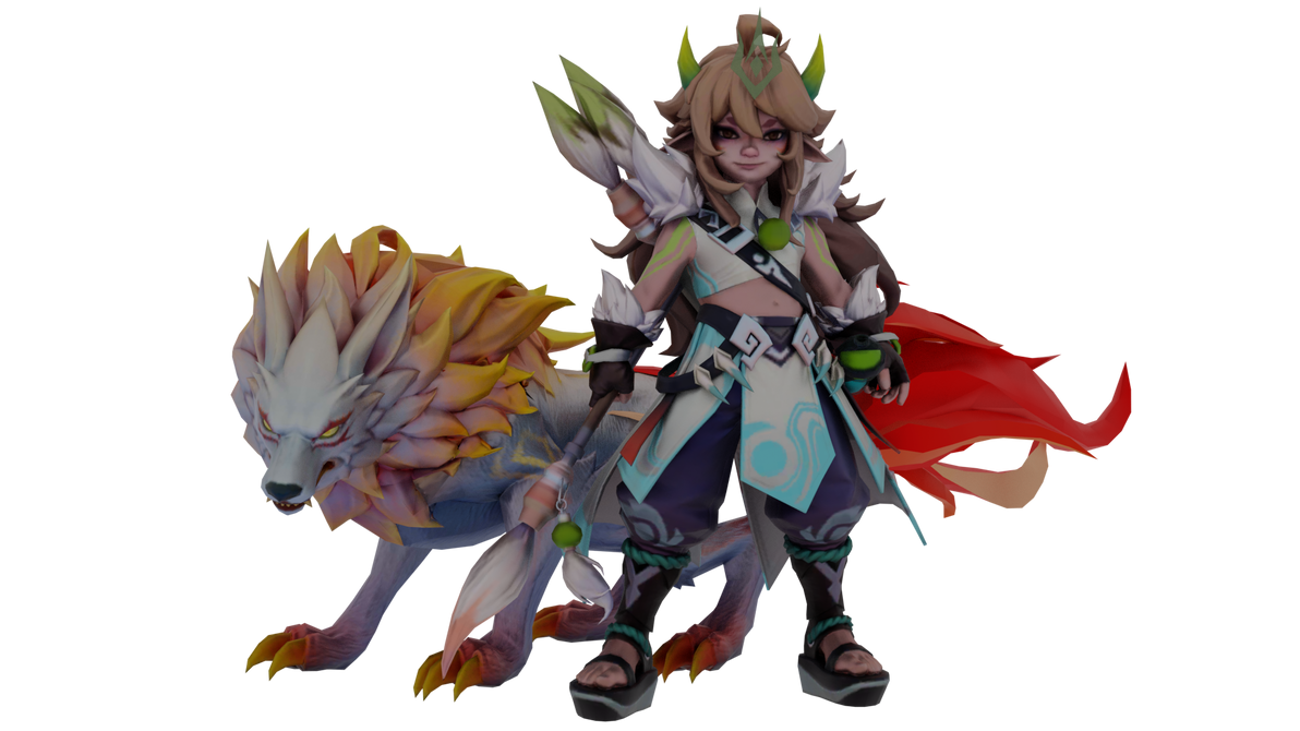 Popol Kupa - Spirit of the Brush (November Colle by risqi26 on DeviantArt