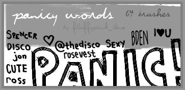 Panicy Words