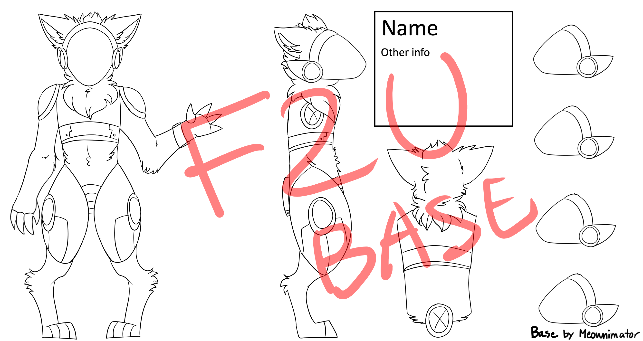 F2U BASE Protogen Reference Sheet.