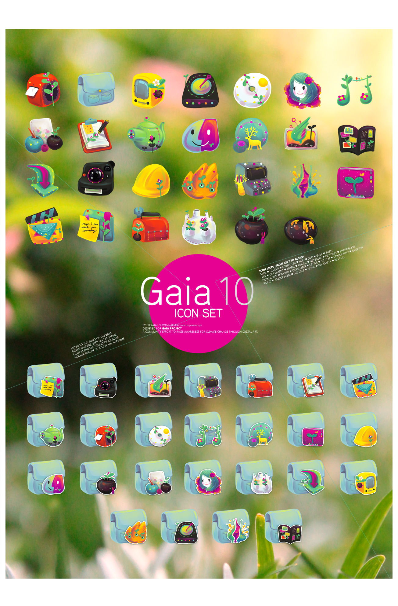 Gaia10 Icon set