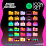 Amber Monsters Iconset