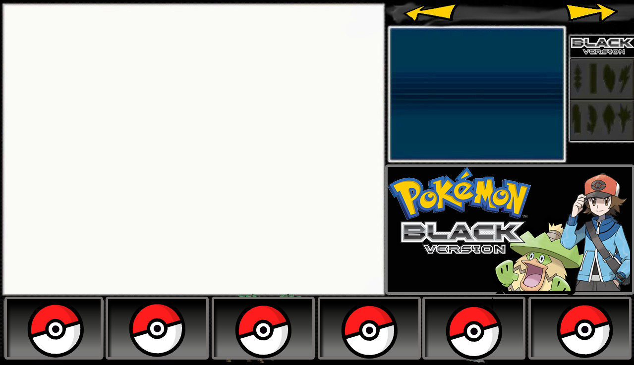 My Pokemon Black Layout by FlameDroid on DeviantArt