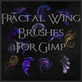 Fractal Wing Brushes for Gimp