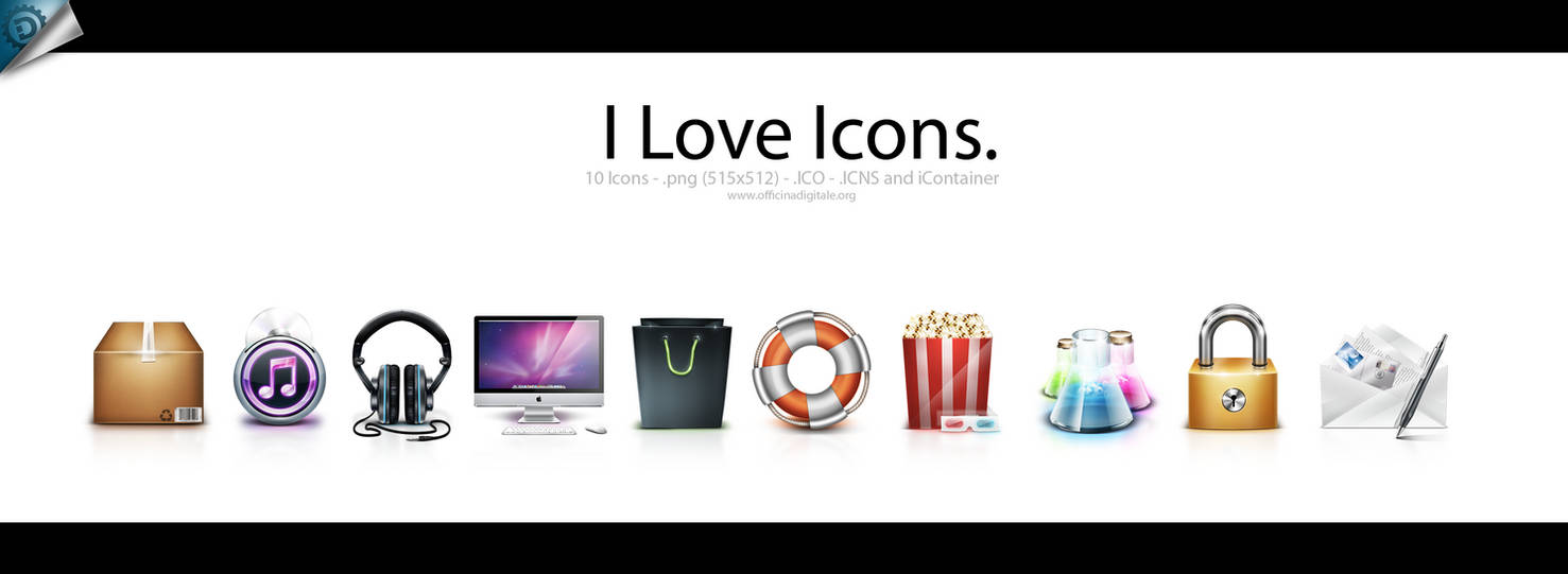 I Love Icons. by Svengraph