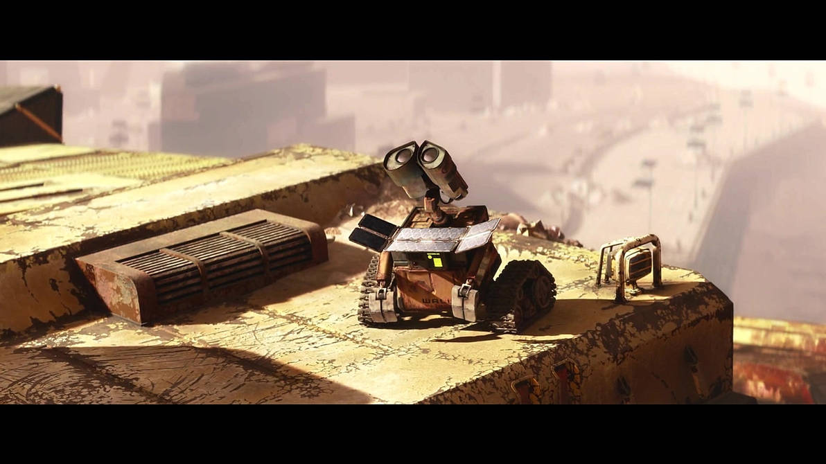 Wall E Recharges Gif By Cory Corpse On Deviantart