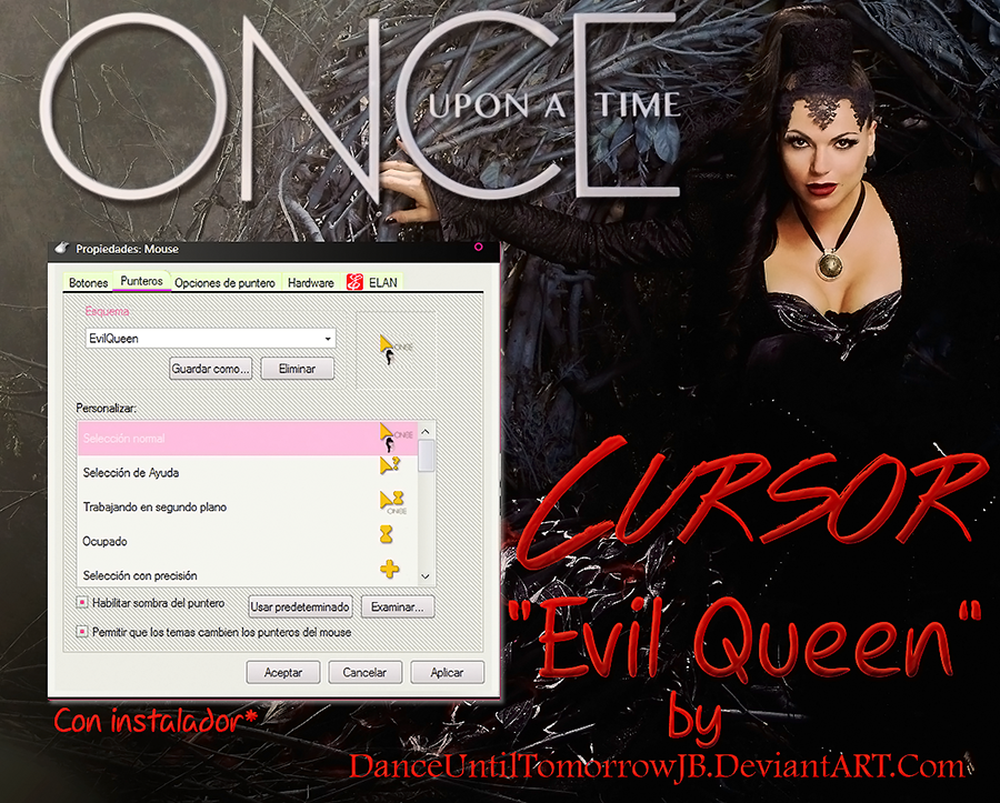 Once Upon a Time | Cursor | Evil Queen