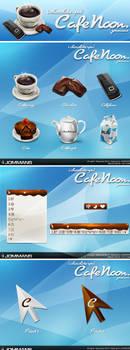 Cafe noon icons