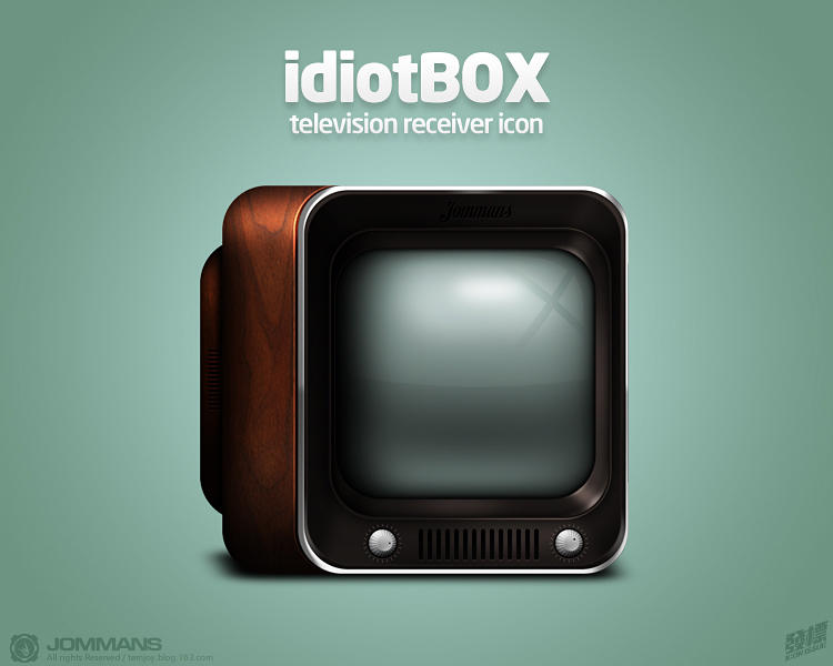 idiotbox icon by JOMMANS on DeviantArt