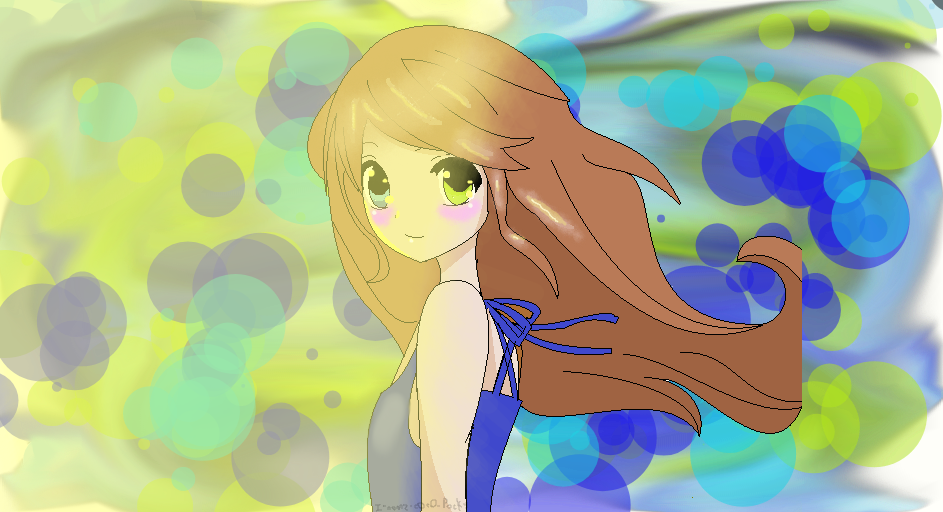 Summer Dress Anime Girl by I-nomz-Coco-Pocky on DeviantArt