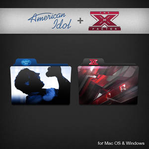 American Idol and The X Factor Folders