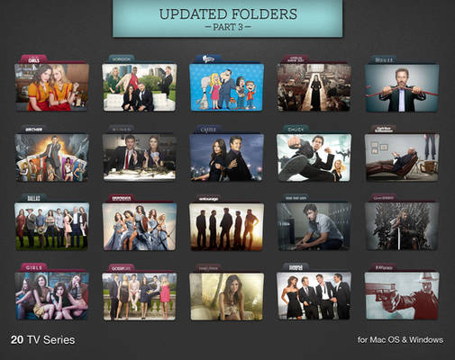 TV Series Folders Update 3