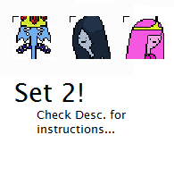 Adventure Time Cursors! - Set 2