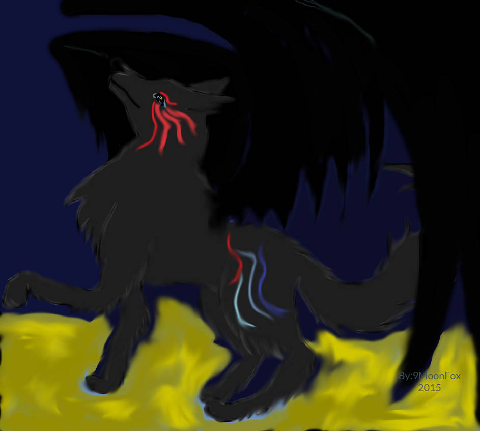 Spirit Wolf by 9MoonFox on DeviantArt