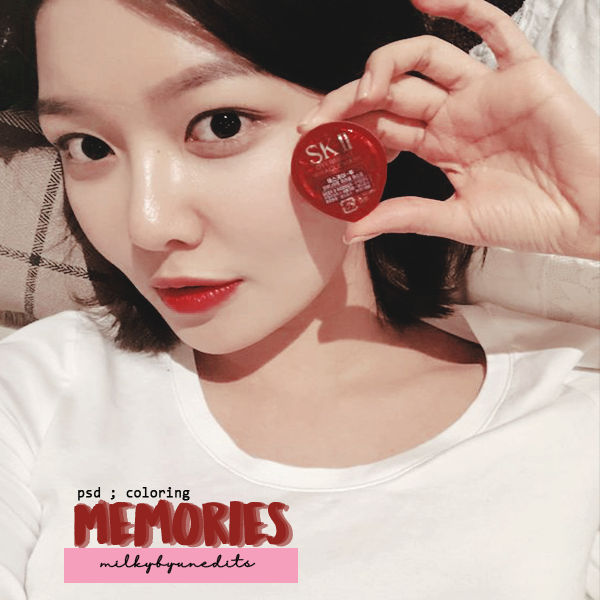 ''MEMORIES'' PSD Coloring. by MilkybyunEdits on DeviantArt