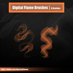 Digital Flame Brushes - Tool Pack | CSP