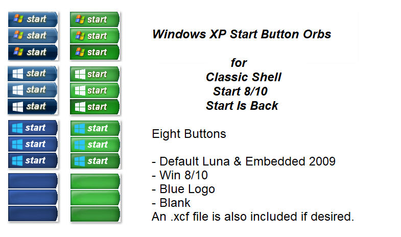 Windows 10 Start Buttons Xp And Pos2009 Style By Dogchew57 On Deviantart