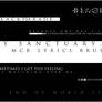 Blackparade text brushes