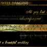 Panic at the disc text brushes