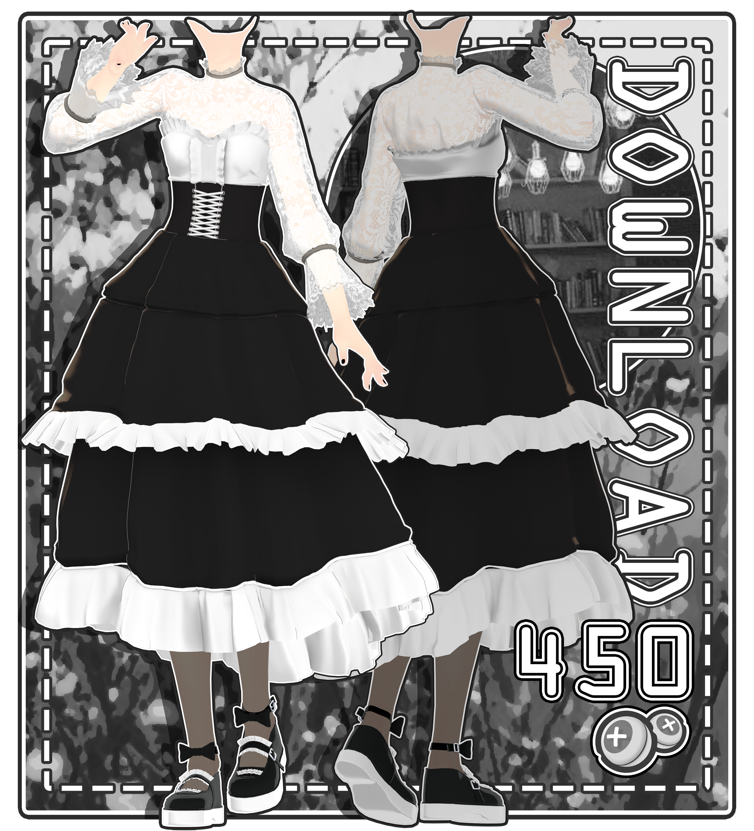 [MMD] - Elegant Dress - DOWNLOAD by RiaRiiRii on DeviantArt