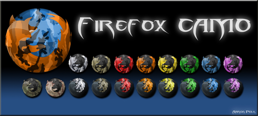 Camo Firefox Icons