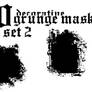 Grunge Masks Set II