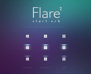 Flare 2: Start Orb for Windows 10 (Classic Shell)