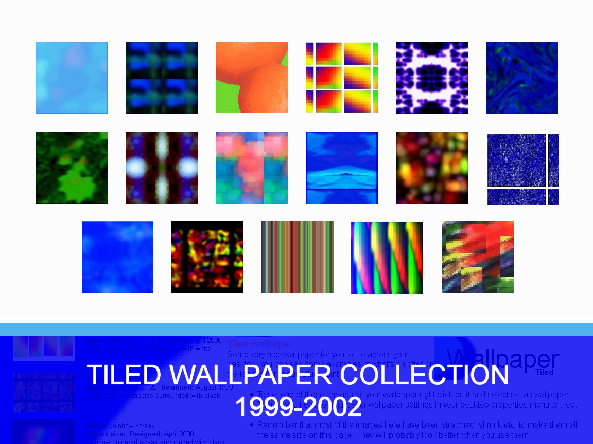 Tiled Wallpaper Collection