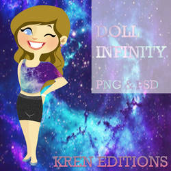 Girl Infinity PNG y PSD- By KRen Editions
