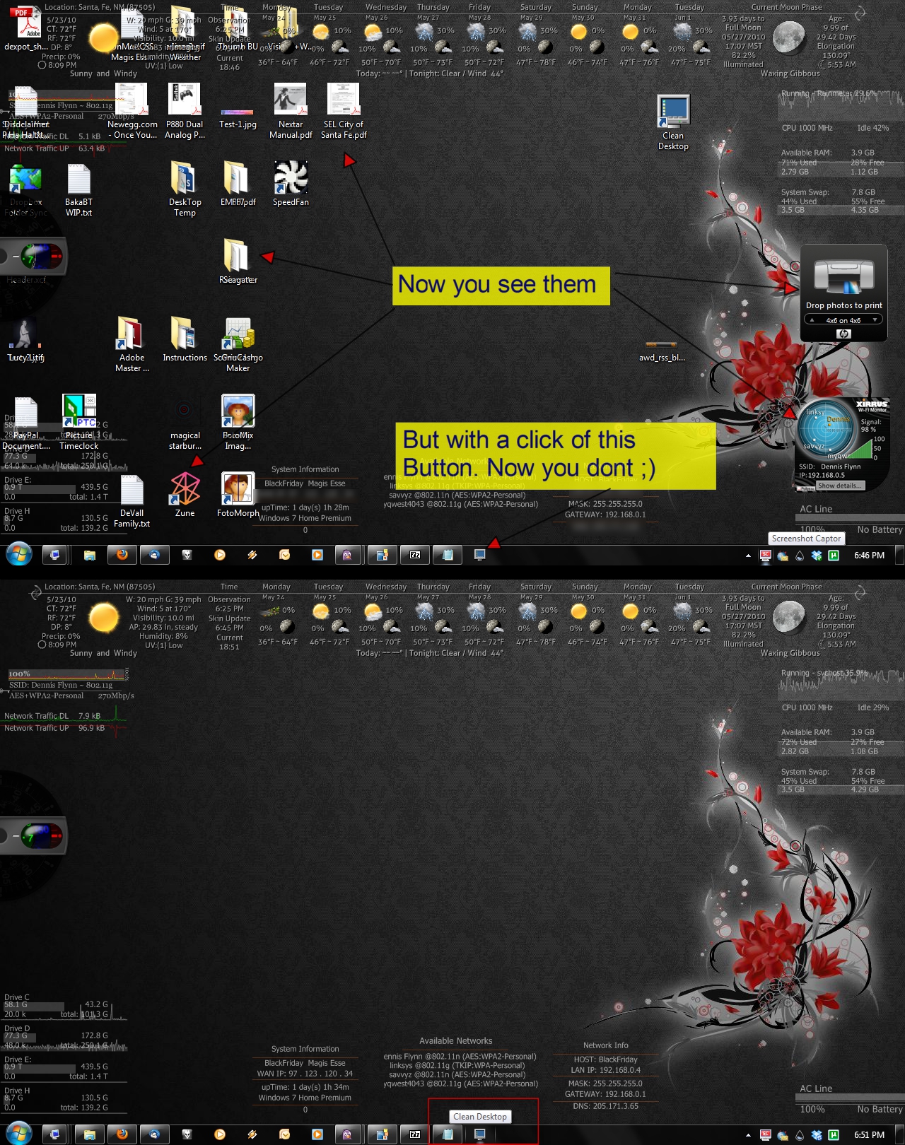 Clean Desktop v1.0 by sgtevmckay on DeviantArt