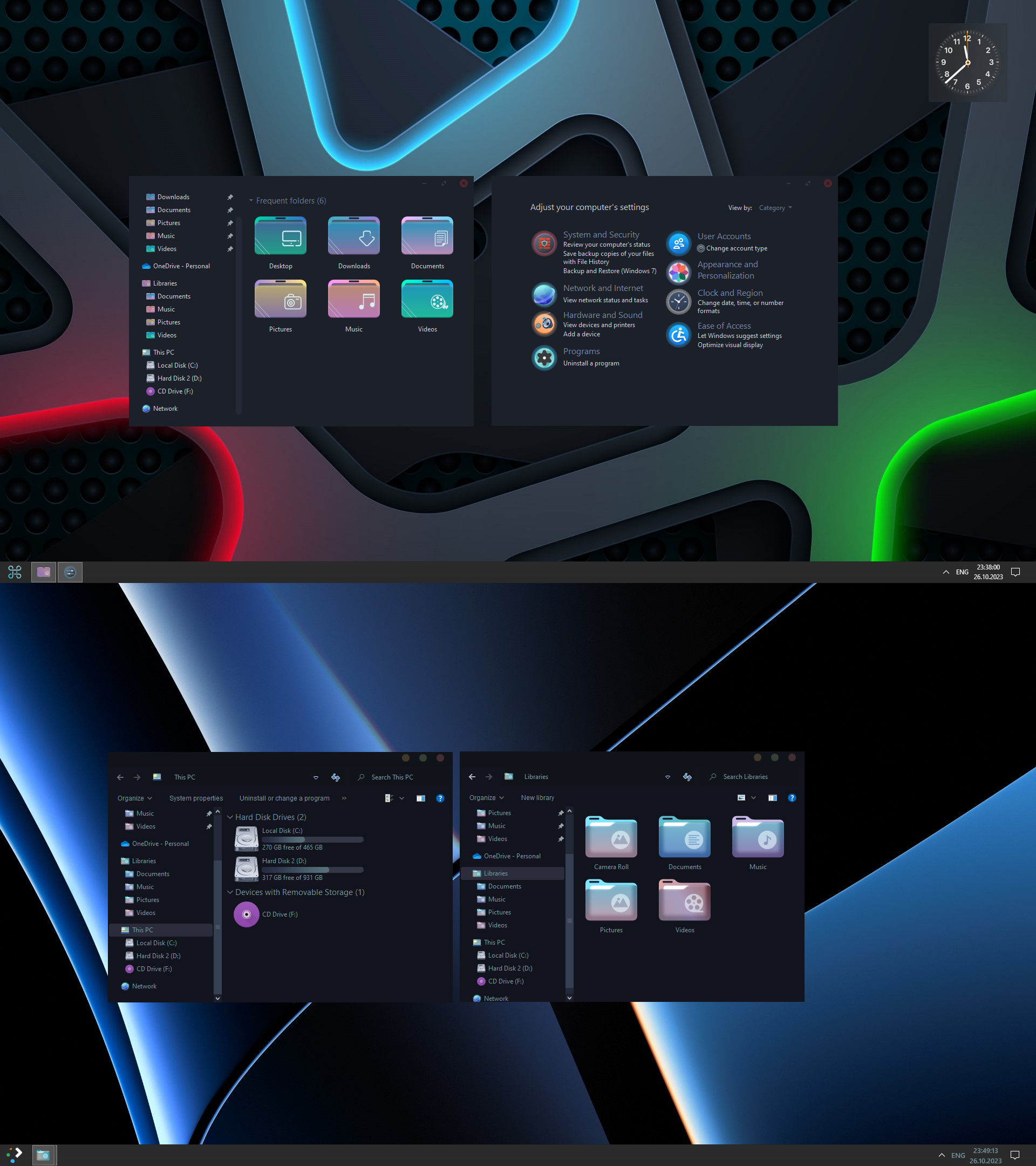 Gradient Icon Themes by Digifeye on DeviantArt